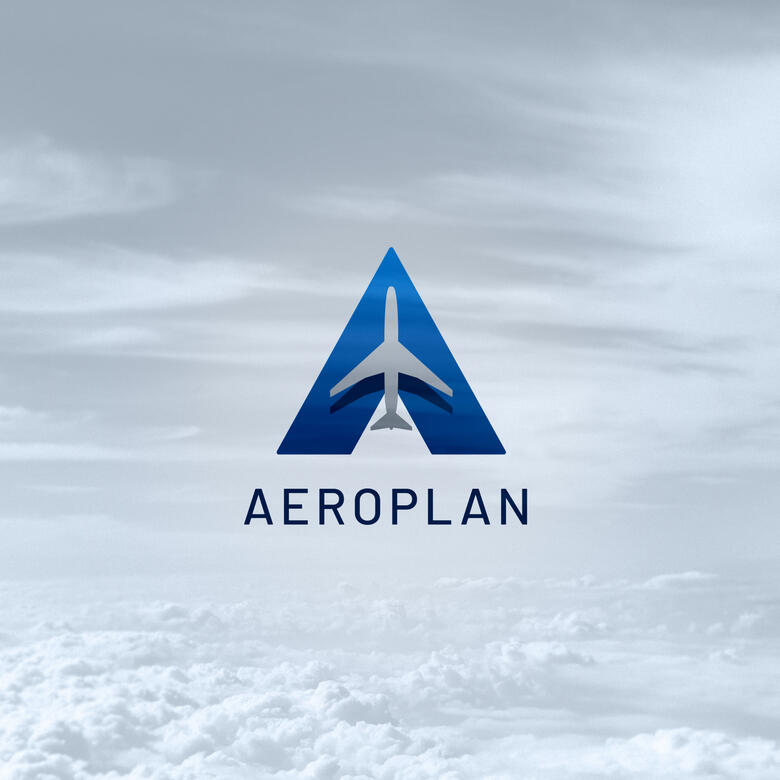 Logo for an aviation startup.